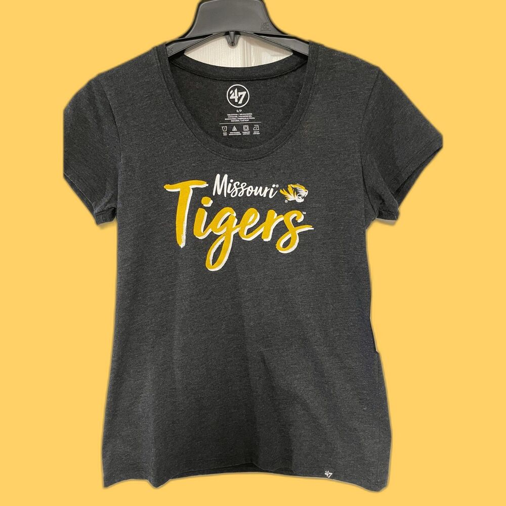 '47 NCAA Missouri Tigers Ladies T-Shirt Shirt Sz S